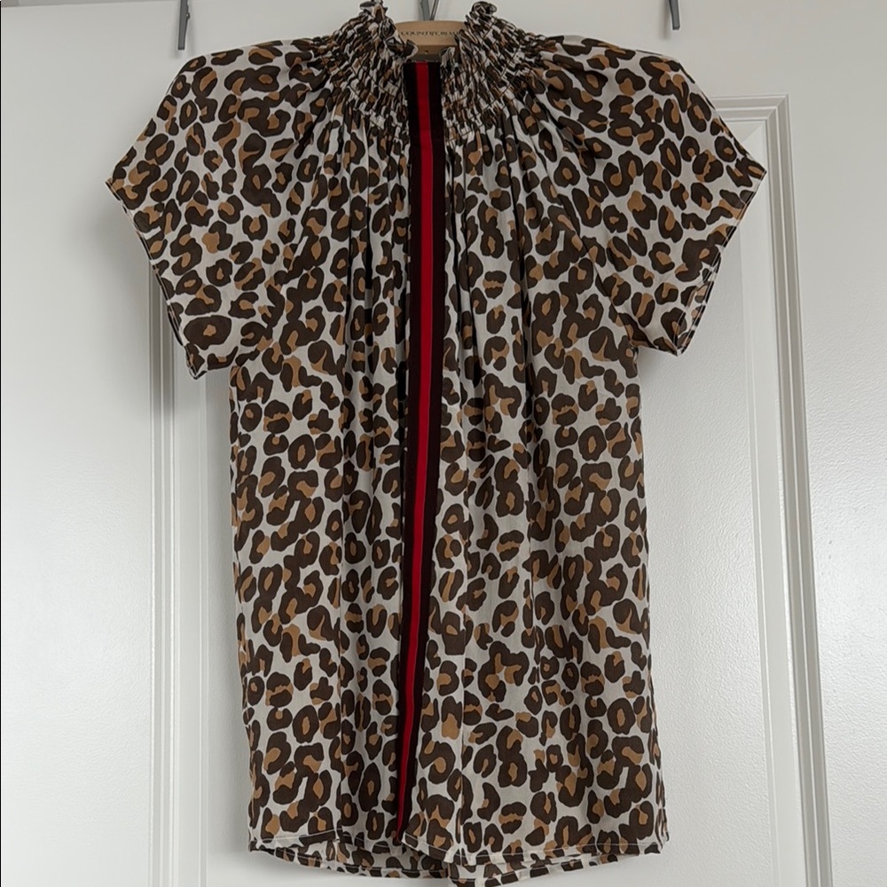 Leopard Print Women's Top